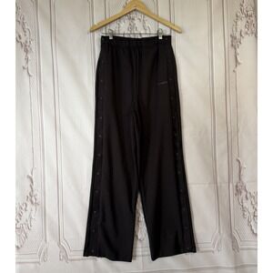 Skims X Nike Side Snaps Matte Tricot Pant Dark Roast Sz XS NWOT